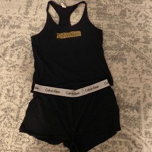 Calvin Klein Pajama Set!! Great Condition!